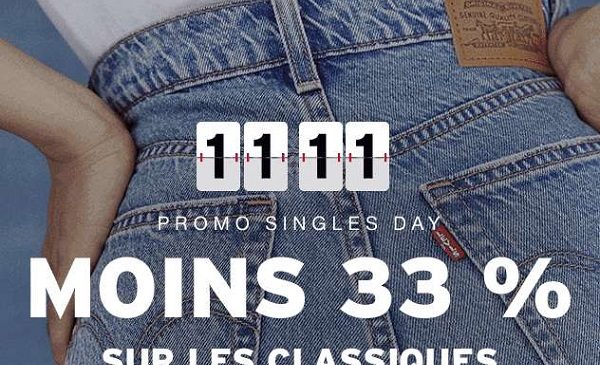 Offre Single's Days Levi’s