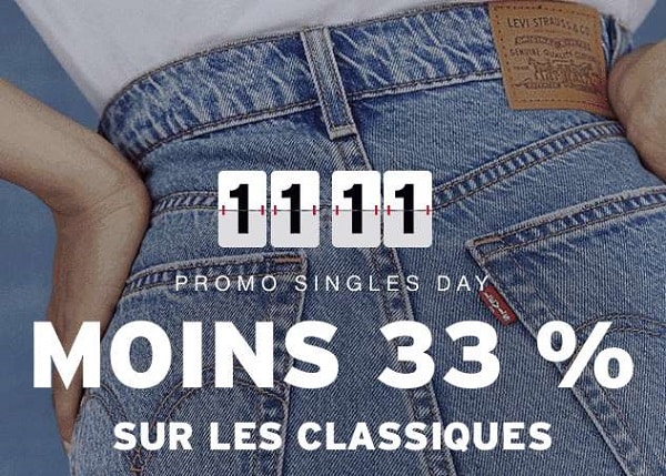 Offre Single's Days Levi’s