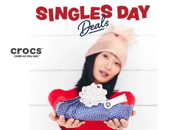 Single’s Days de Crocs = 30% de remise et livraison gratuite