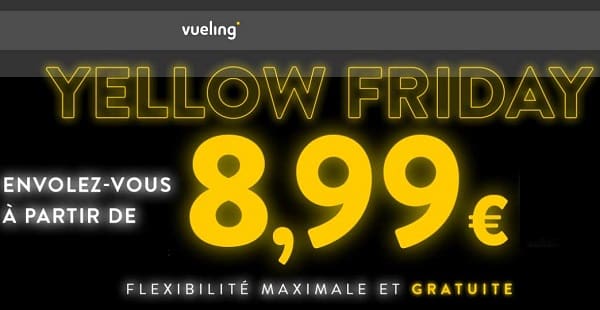 Yellow Friday Vueling