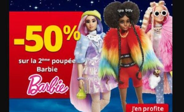 50% De Remise Sur La Seconde Poupée Barbie Sur Maxitoys