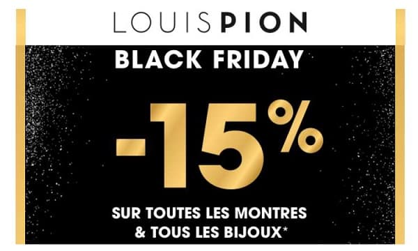Black Friday Louis Pion