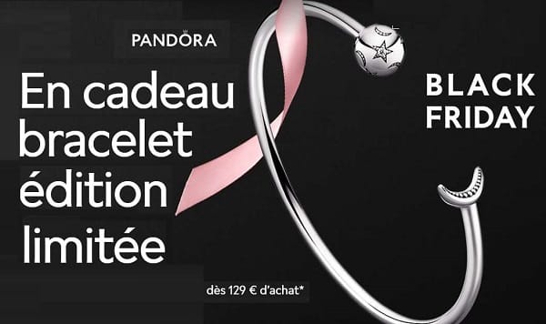 Bracelet Pandora Edition Limitée Offert Pour Tout Achat Back Friday