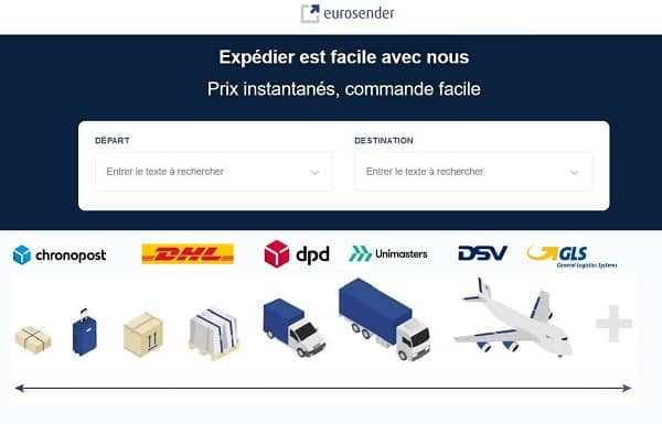 MALIN: Comparez et envoyez colis , courrier, palettes et autres au meilleur prix avec Eurosender (particulier et pro)