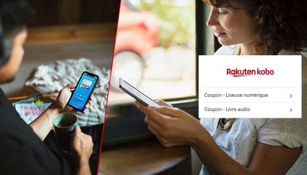 Coupon Rakuten Kobo : 30€ pour 10€ sur l’achat d’une liseuse ou de livres audio