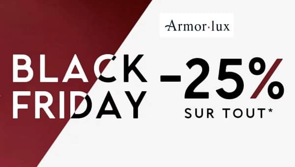 Le Black Friday Armor Lux : -25% sur toute la mode