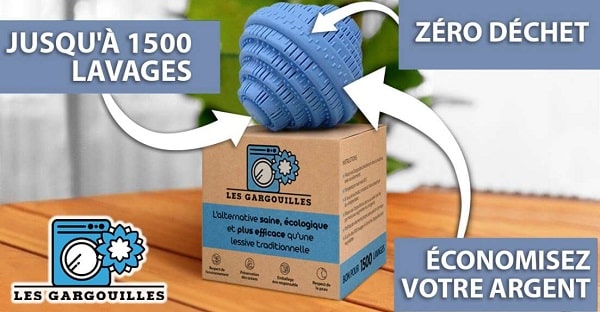 MALIN : Les Gargouilles la solution qui permet de laver votre linge SANS lessive !