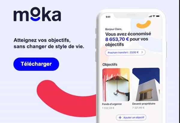 Moka Une Application Mobile Qui Vous Aide à Mettre De L'argent De Coté Grâce à L’arrondi Automatique