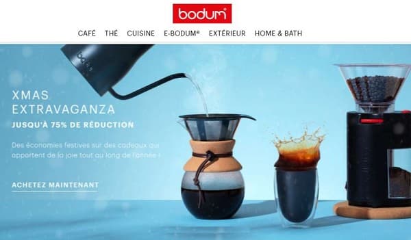 Offres Xmas Extravaganza De Bodum