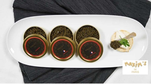 Vente privée Caviar Maxim’s de Paris : jusqu’à 60% de remise sur les caviars