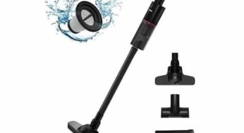 Vente flash : 54,99€ aspirateur balai/main multifonction sans fil leger Geker (120W/15Kpa)