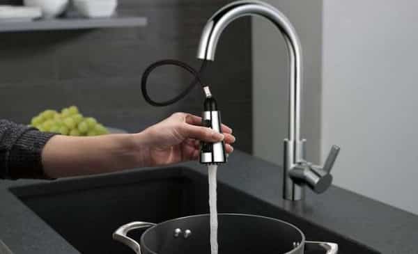 Robinet Mitigeur De Cuisine Tacklife Avec Douchette Extractible