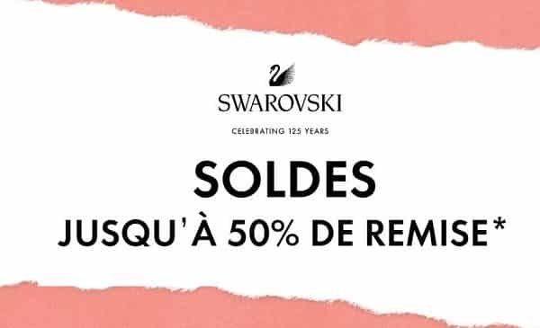 2 Articles Swarovski En Soldes 10% Supplémentaire