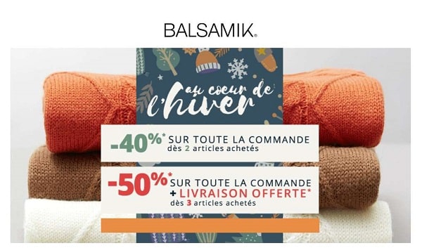 40% De Remise Sur Votre Commande Balsamik Dès 2 Articles