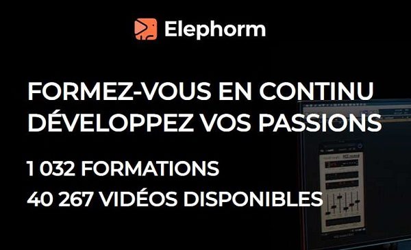 50% De Remise Sur Toutes Les Formations Elephorm