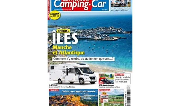 Abonnement Le Monde du Camping-Car magazine pas cher 40€ l’année (12 numéros + édition numérique) au lieu de 64€