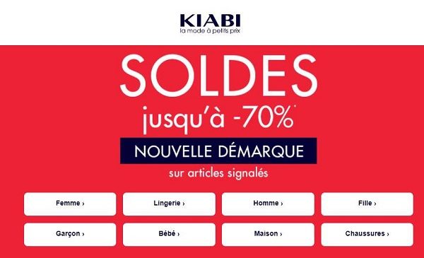 La Nouvelle Démarque De Kiabi Ultra Mini Prix Et Bonnes Affaires