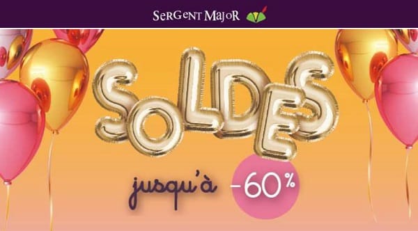 La Première Démarque Des Soldes De Sergent Major