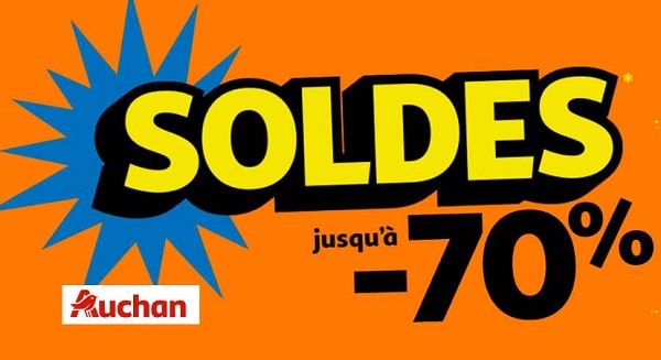 Lancement des Soldes Auchan