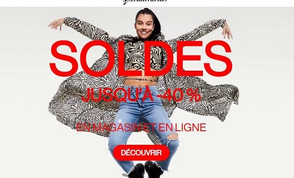 Les Soldes Stradivarius sont en ligne