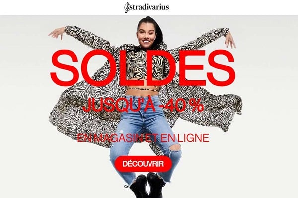 Les Soldes Stradivarius sont en ligne 