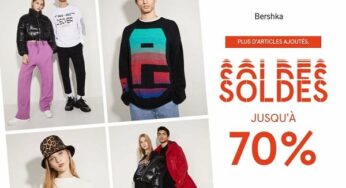 Nouvelle démarque Bershka : Jusqu’à -70%