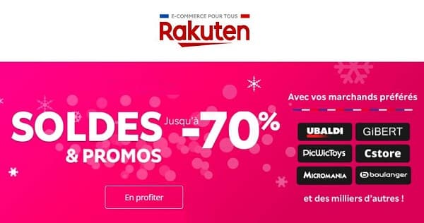 Nouvelle Démarques Des Soldes Rakuten