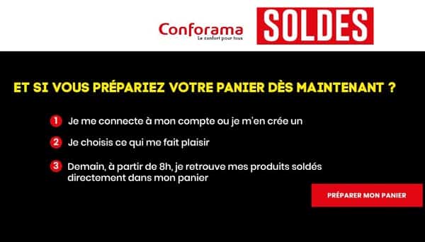 Préparez Les Soldes Conforama