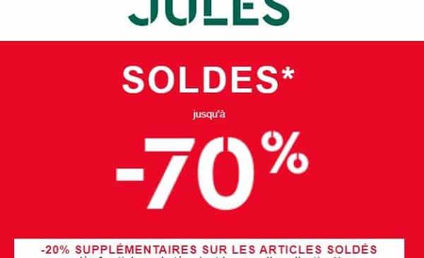 Soldes Jules Jusqu’à Moins 70% Et 20% En Plus Dés 3 Articles