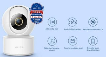 SINGLES DAY : 24,67€ caméra de surveillance Wi-fi IMILAB C21 avec détecteur de mouvements, suivi humain et vision nocturne