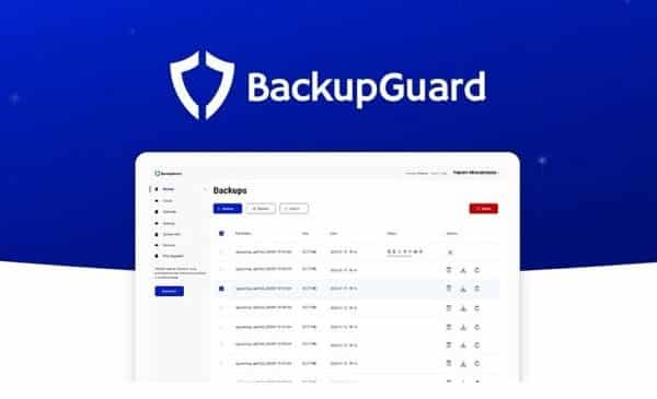 Licence Backupguard Wordpress Plugin à Vie Sauvegardez, Restaurez Ou Migrez Votre Site Web Wordpress Facilement