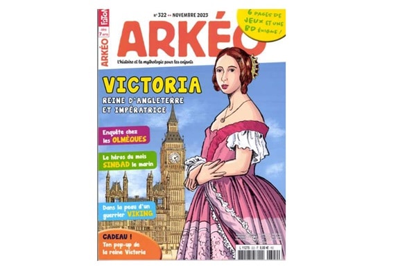 Abonnement magazine Arkéo Junior pas cher (7 – 12 ans) : 52€ l’année au lieu de 88€