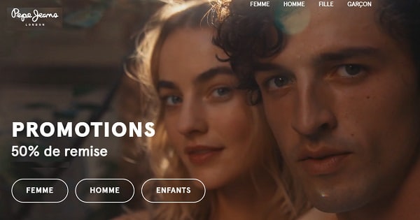 prolongation des prix soldes pepe jeans tout à 50%