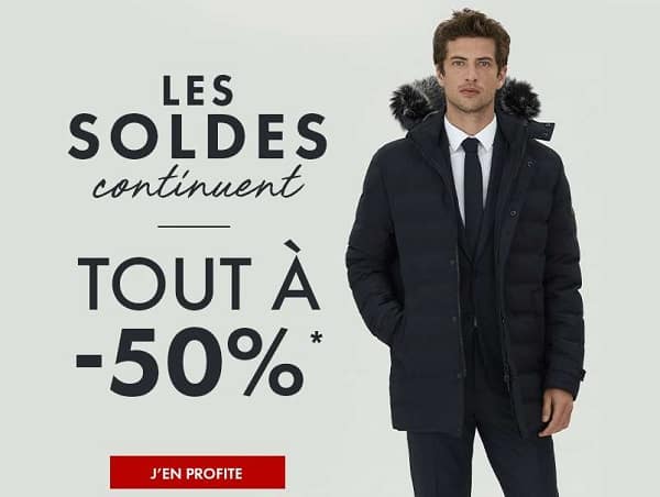 prolongation des soldes izac tout les articles en soldes à 50%