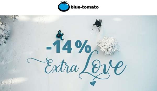 Saint Valentin Blue Tomato 14 % Supplémentaire Sur Tous Les Produits Soldés