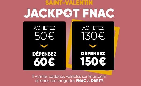 Saint Valentin Bonus FNAC