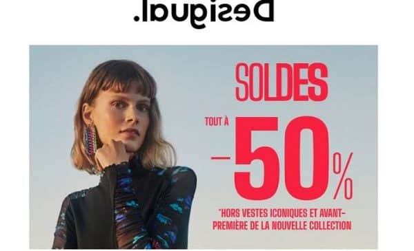 Soldes Desigual : tout à -50% pour les dernières démarques