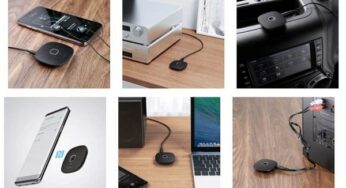 12,99€ adaptateur récepteur Bluetooth 5 sans Fil AUKEY BR-C16 (Fonction Mains Libres, Compatible NFC)