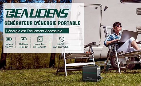 générateur solaire d'énergie portable beaudens