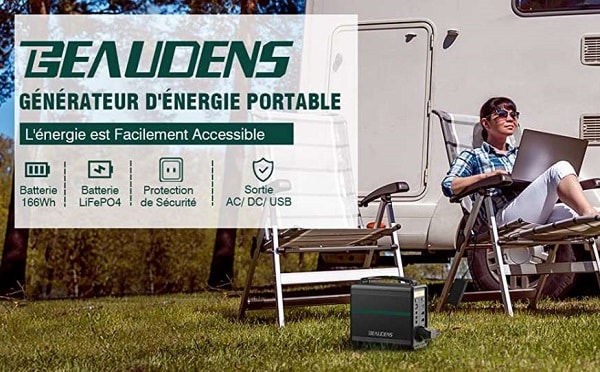 générateur solaire d'énergie portable beaudens