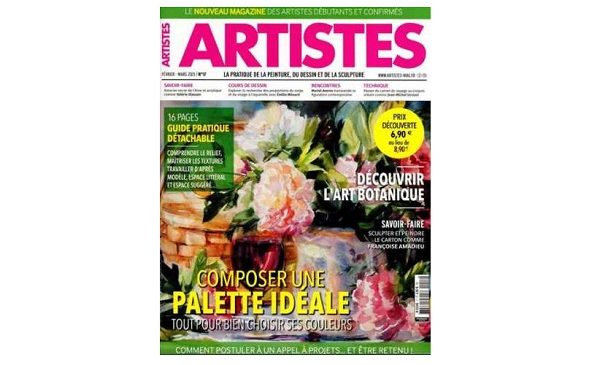 Abonnement au magazine Artistes pas cher