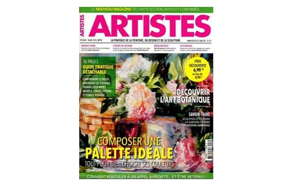 Abonnement au magazine Artistes pas cher 32,4€ l’année au lieu de 53€