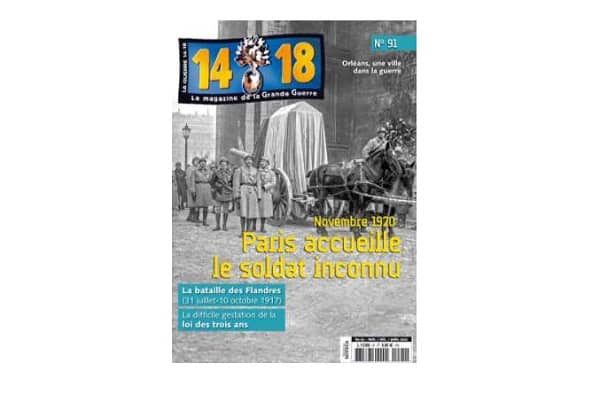 Abonnement au magazine Grande Guerre 14-18 pas cher : 30€ l’année (5N° dont 1N° hors série)