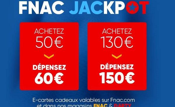 E-cartes cadeaux Fnac - Darty 