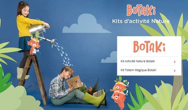 kit pour enfants botaki (4 10 ans) moins cher