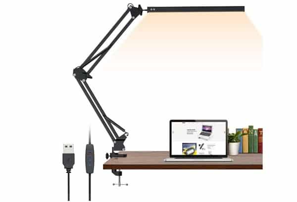 lampe de bureau led pliable elekin tlnew