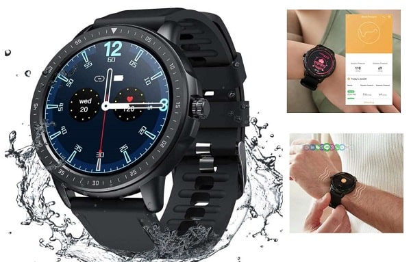 Vente Flash : 24,99€ montre connectée mixte SANAG (20 modes sports, 30 cadrans, cardiomètre, calcul des calories, SaO2…)