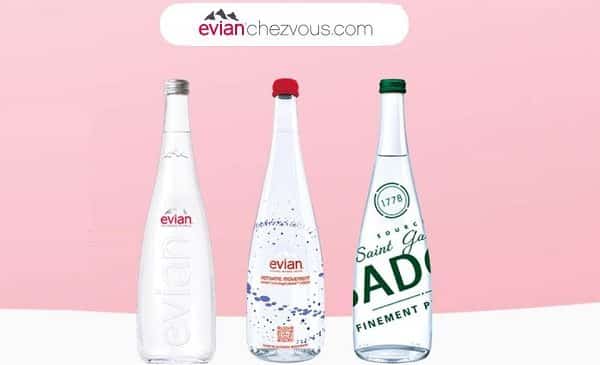 1 pack Evian offert 6x50cl pour toute commande sur Evian chez vous