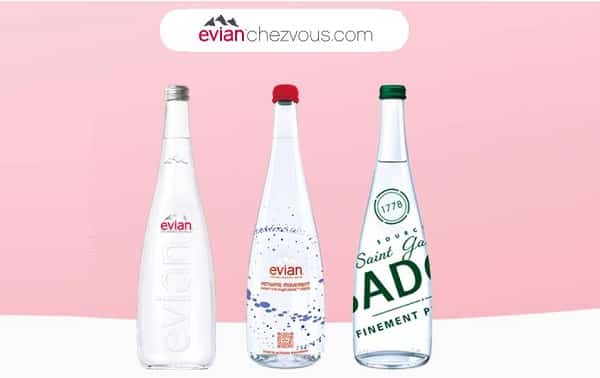 1 pack Evian offert 6x50cl pour toute commande sur Evian chez vous (livraison gratuite dès 25€ à Paris et Ile de France)