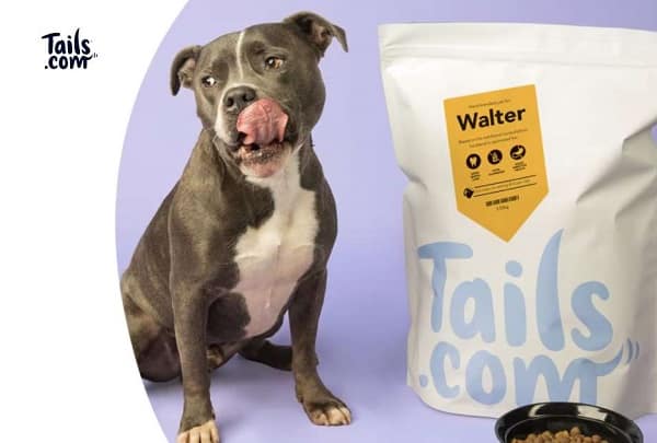 2 semaines gratuites de croquettes pour chien tails